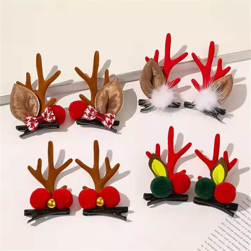 What are some unique Christmas gift ideas using Antler Hair Clips?