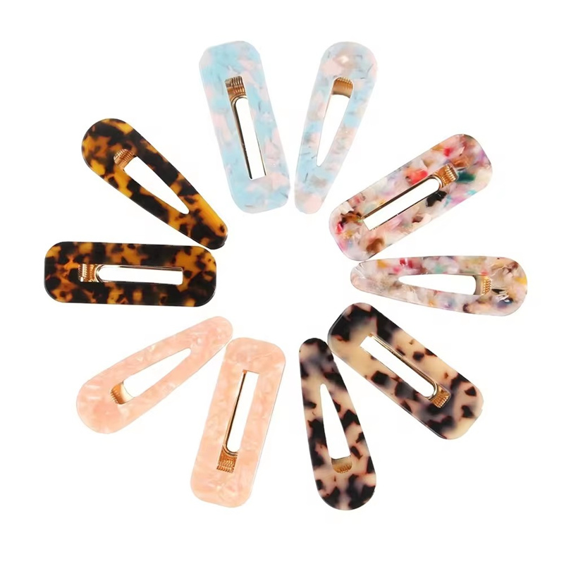 Girls Duck Hairpin Plastic Acrylic Hair Clip