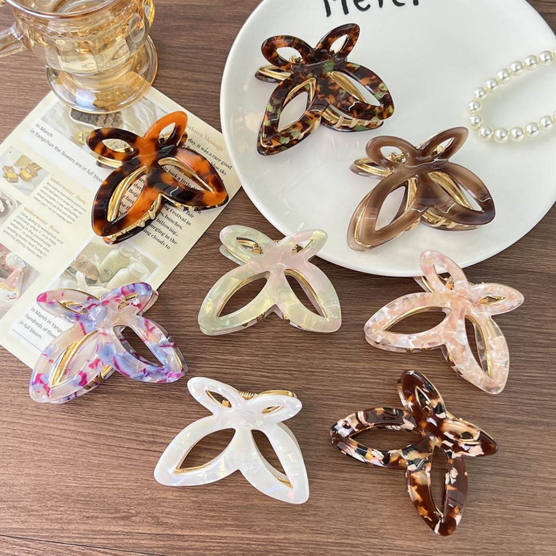 New Custom Logo Mini Fashion 6.5cm Acetate Alloy Butterfly Girls Hair Claw Clips Sweet Wedding for Women Hair Accessories New Custom Logo Mini Fashion 6.5cm Acetate Alloy Butterfly Girls Hair Claw Clips Sweet Wedding for Women Hair Accessories