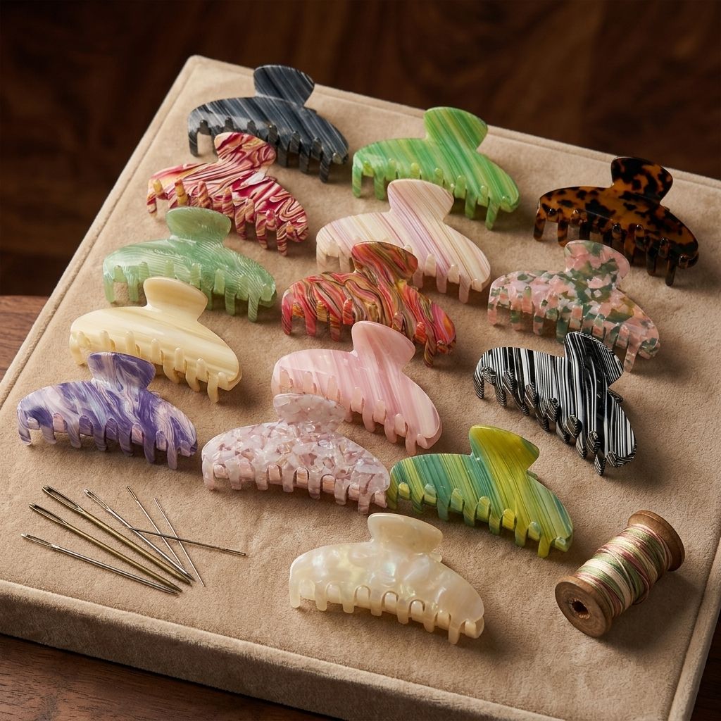 Premium Cellulose Acetate Hair Claw Clip Manufacturer Custom Logo Striped Acetate Patterns With Strong Spring for Women Girls Premium Cellulose Acetate Hair Claw Clip Manufacturer Custom Logo Striped Acetate Patterns With Strong Spring for Women Girls