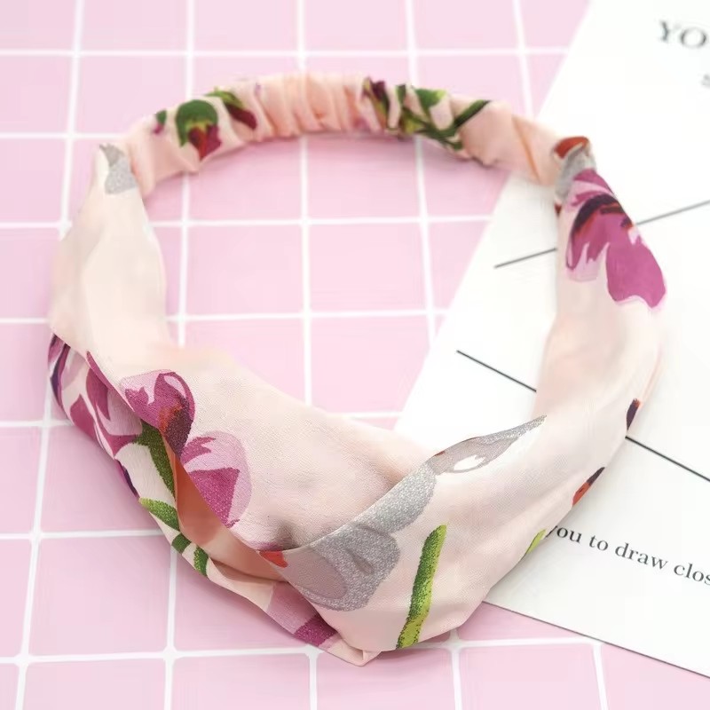 Printed Elastic Hair Band Hair Accessories