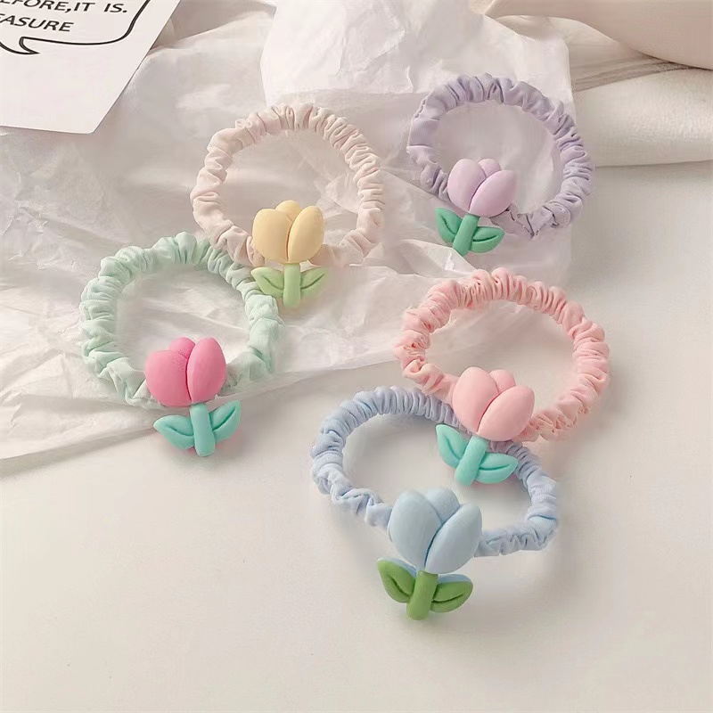 What is the price range for sweet girls flower hair ties?