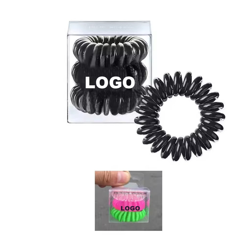 Hair Tie Spiraled Hair Band Set